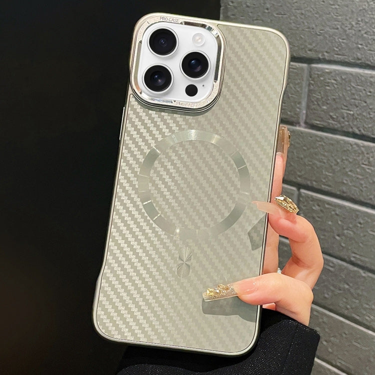 AG Carbon Fiber Frameless MagSafe Phone Case, For iPhone 14, For iPhone 14 Pro, For iPhone 14 Pro Max, For iPhone 13 Pro Max