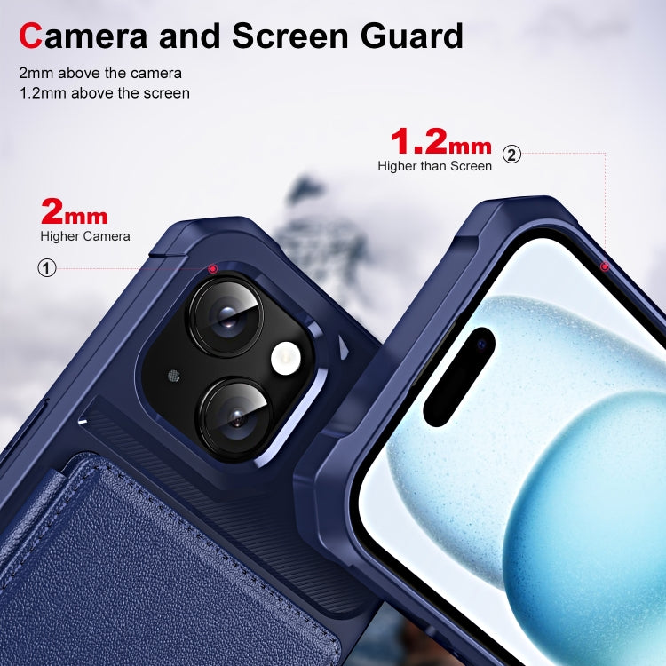 ENKAY Hat-Prince Card Slot Wallet TPU Back Leather Phone Case with Lens Film, For iPhone 14 Plus, For iPhone 14, For iPhone 14 Pro, For iPhone 14 Pro Max