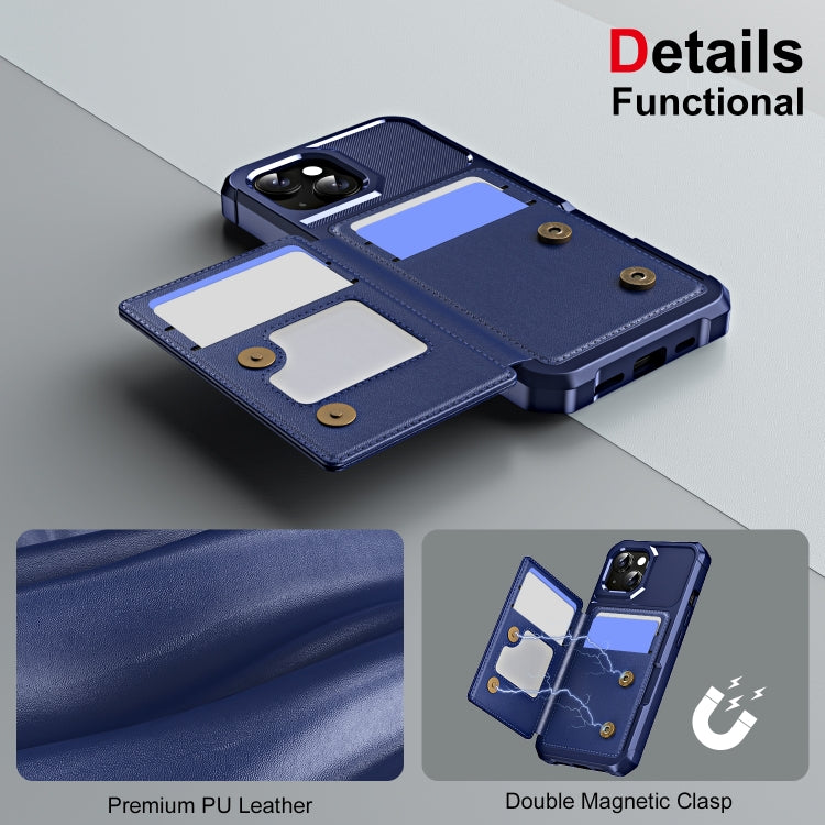 ENKAY Hat-Prince Card Slot Wallet TPU Back Leather Phone Case with Lens Film, For iPhone 14 Plus, For iPhone 14, For iPhone 14 Pro, For iPhone 14 Pro Max
