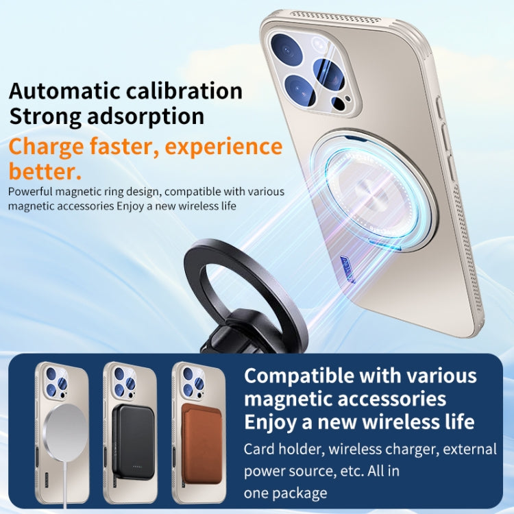 Cooling MagSafe Holder Phone Case with Lens Film, For iPhone 12 Pro Max, For iPhone 12 Pro