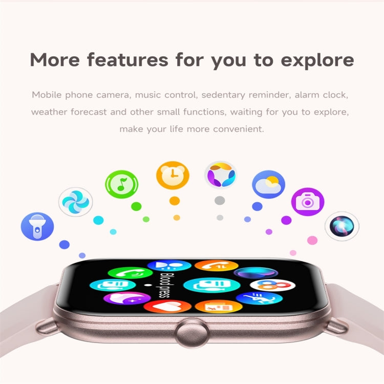 KM66 1.75 inch Color Screen Smart Watch Milan Steel Strap, Support Bluetooth Call