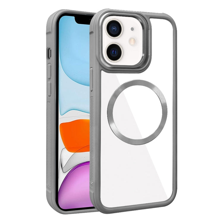 Plated CD Texture MagSafe Acrylic Hybrid TPU Phone Case, For iPhone 12 Pro Max, For iPhone 12 Pro, For iPhone 11 Pro Max, For iPhone 11