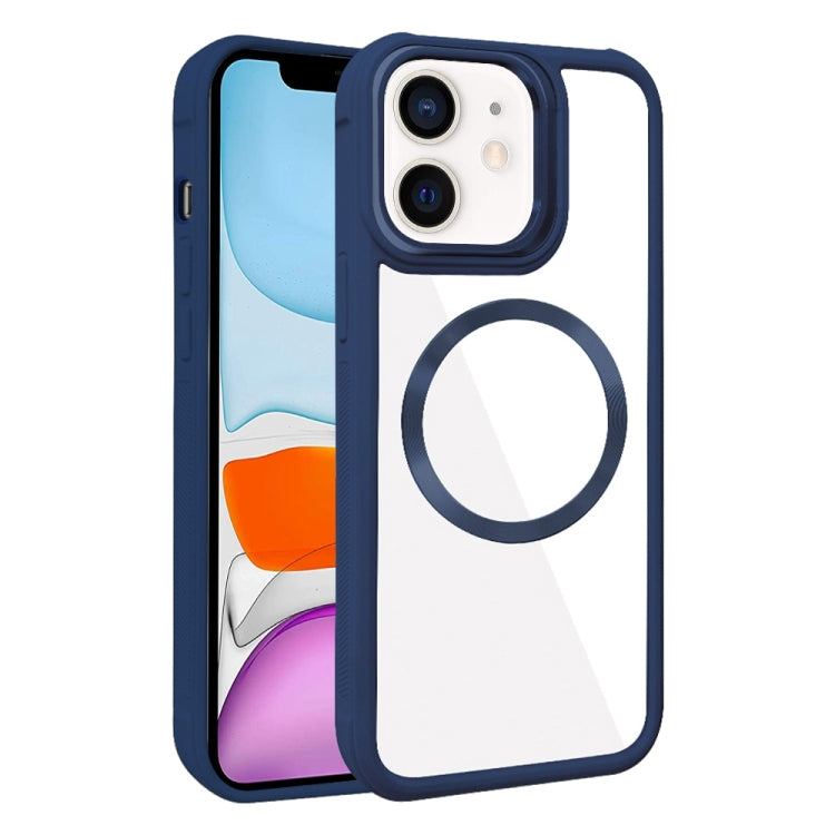 Plated CD Texture MagSafe Acrylic Hybrid TPU Phone Case, For iPhone 12 Pro Max, For iPhone 12 Pro, For iPhone 11 Pro Max, For iPhone 11