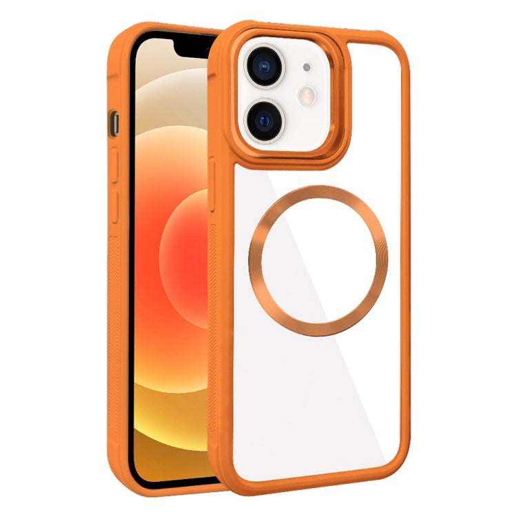 Plated CD Texture MagSafe Acrylic Hybrid TPU Phone Case, For iPhone 13 Pro Max, For iPhone 13 Pro, For iPhone 13, For iPhone 12