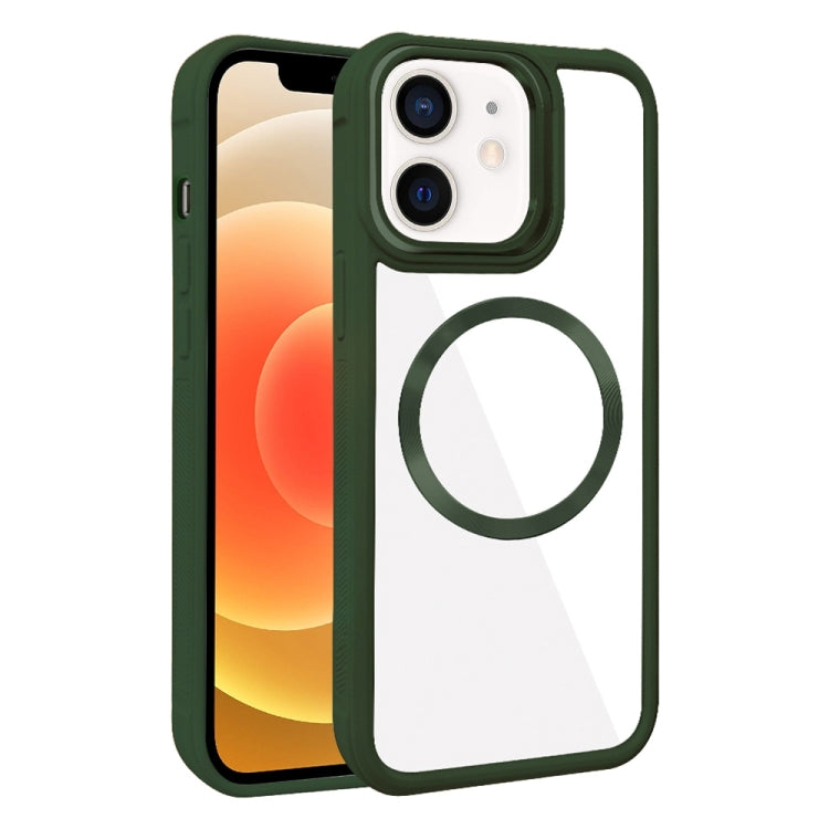 Plated CD Texture MagSafe Acrylic Hybrid TPU Phone Case, For iPhone 13 Pro Max, For iPhone 13 Pro, For iPhone 13, For iPhone 12