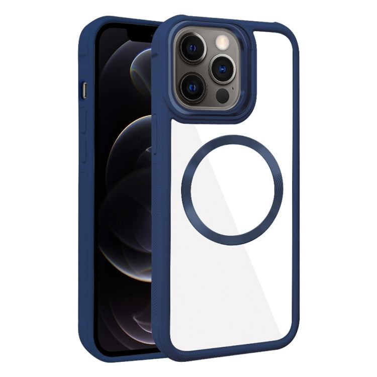 Plated CD Texture MagSafe Acrylic Hybrid TPU Phone Case, For iPhone 12 Pro Max, For iPhone 12 Pro, For iPhone 11 Pro Max, For iPhone 11