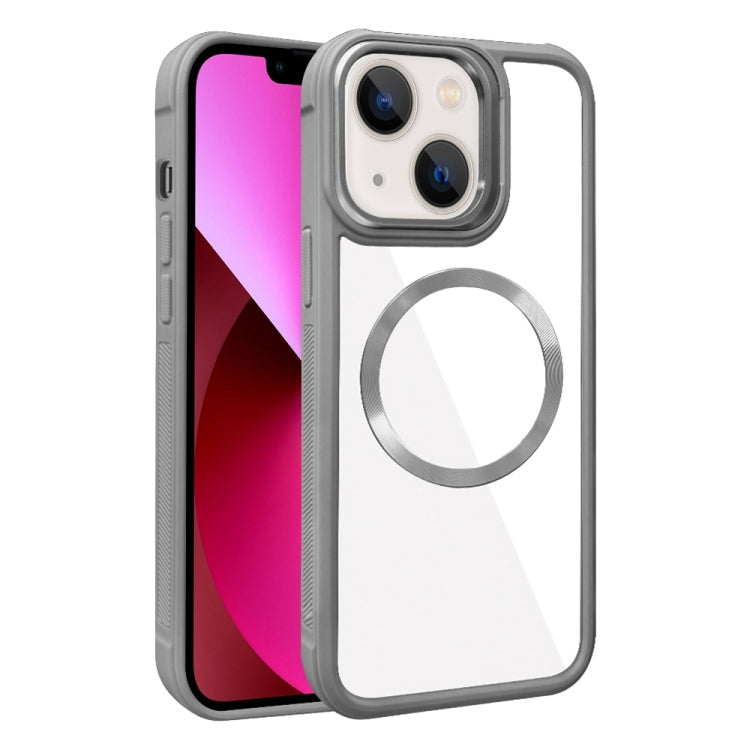 Plated CD Texture MagSafe Acrylic Hybrid TPU Phone Case, For iPhone 13 Pro Max, For iPhone 13 Pro, For iPhone 13, For iPhone 12