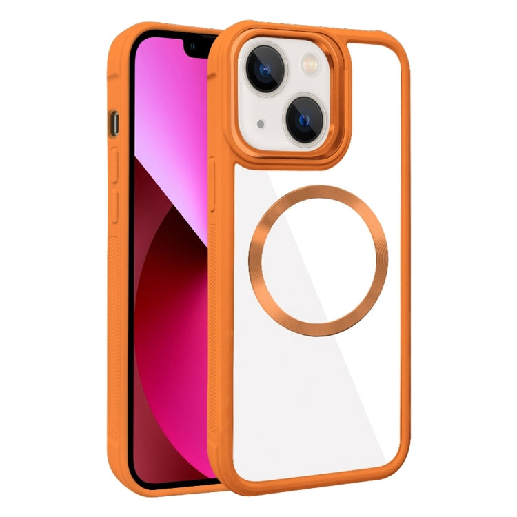 Plated CD Texture MagSafe Acrylic Hybrid TPU Phone Case, For iPhone 13 Pro Max, For iPhone 13 Pro, For iPhone 13, For iPhone 12