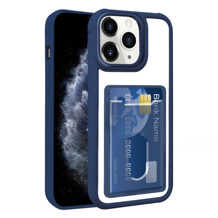 Electroplated Card Bag Acrylic Hybrid TPU Phone Case