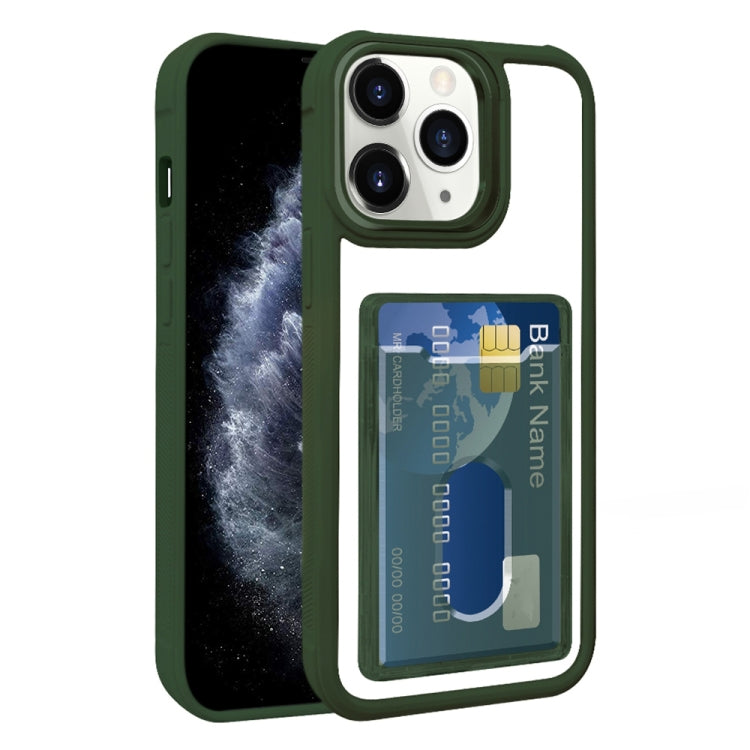 Electroplated Card Bag Acrylic Hybrid TPU Phone Case