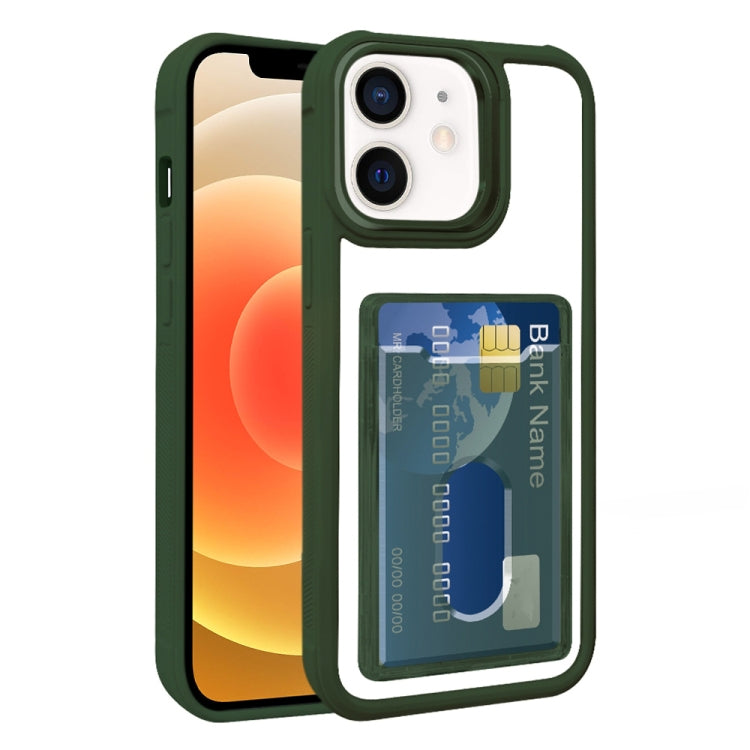 Electroplated Card Bag Acrylic Hybrid TPU Phone Case