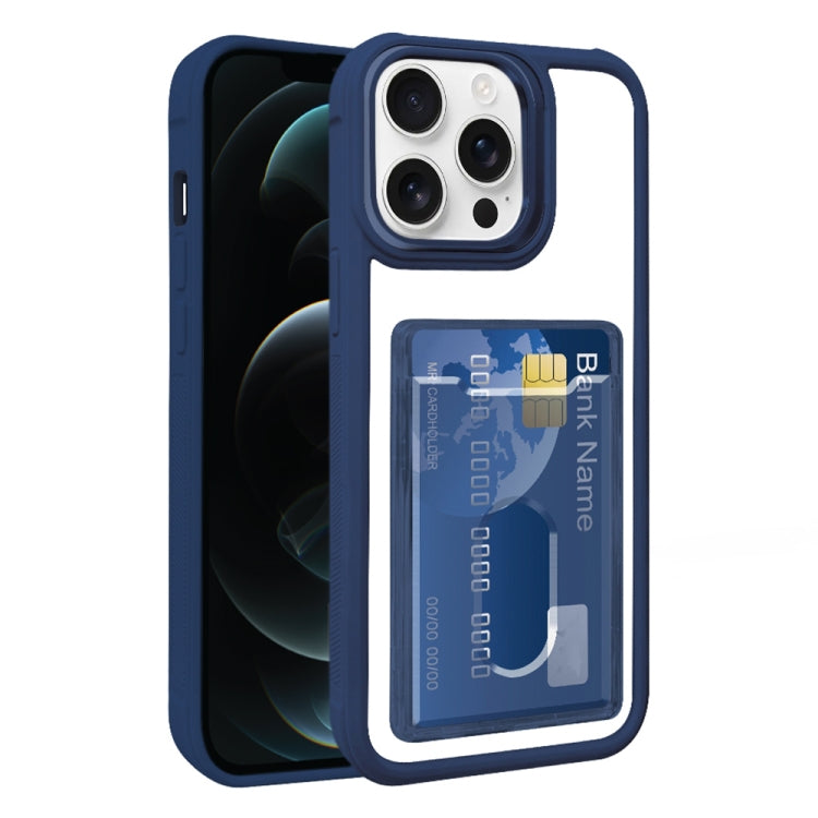 Electroplated Card Bag Acrylic Hybrid TPU Phone Case