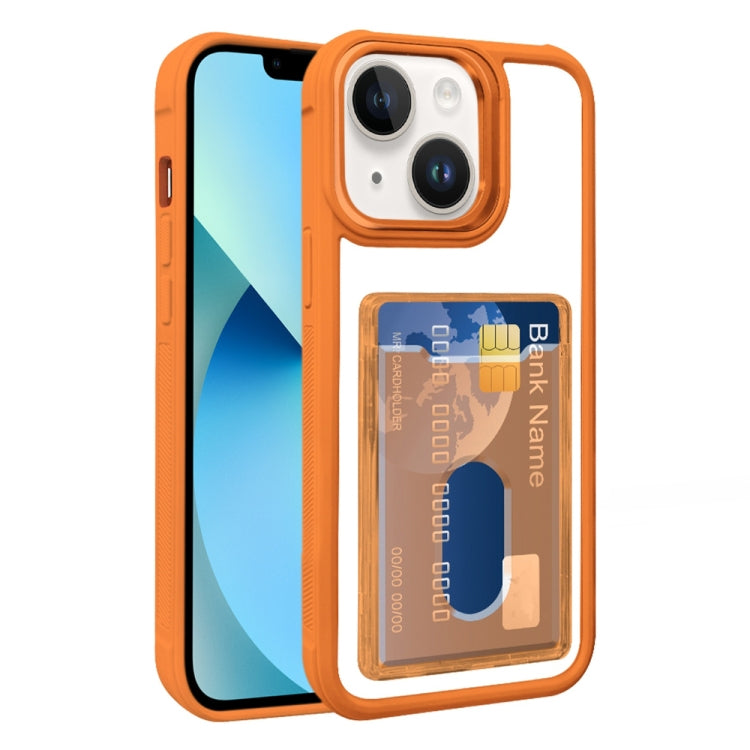 Electroplated Card Bag Acrylic Hybrid TPU Phone Case