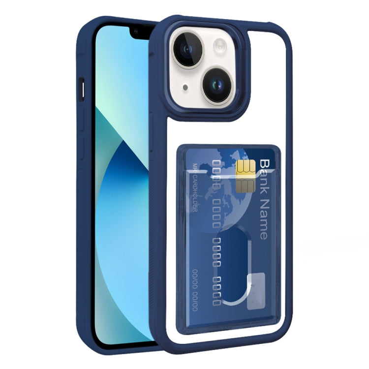 Electroplated Card Bag Acrylic Hybrid TPU Phone Case