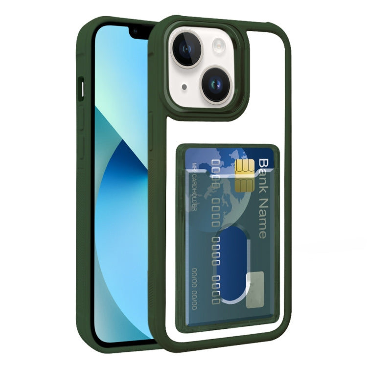 Electroplated Card Bag Acrylic Hybrid TPU Phone Case