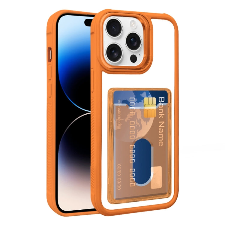 Electroplated Card Bag Acrylic Hybrid TPU Phone Case