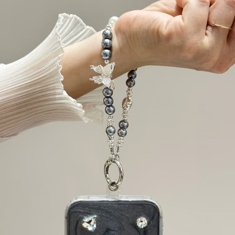 Cream Mirror Bracelet Chain TPU Phone Case, For iPhone 13 Pro Max, For iPhone 13 Pro, For iPhone 13, For iPhone 12, For iPhone 12 Pro Max, For iPhone 12 Pro