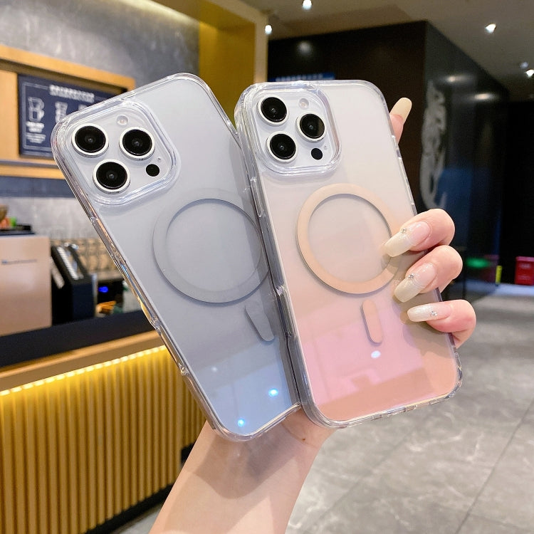 Gradient Transparent PC MagSafe Phone Case, For iPhone 15, For iPhone 14, For iPhone 14 Pro, For iPhone 14 Pro Max, For iPhone 13 Pro Max, For iPhone 13 Pro