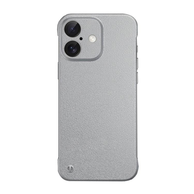 Frameless Litchi Texture PC Phone Case, For iPhone 16 Pro, For iPhone 16 Plus, For iPhone 16, For iPhone 15 Pro Max, For iPhone 15 Pro, For iPhone 15 Plus