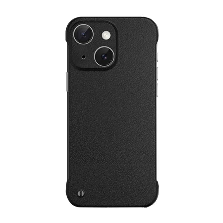 Frameless Litchi Texture PC Phone Case, For iPhone 15, For iPhone 14 Plus, For iPhone 14, For iPhone 14 Pro, For iPhone 14 Pro Max, For iPhone 13 Pro Max