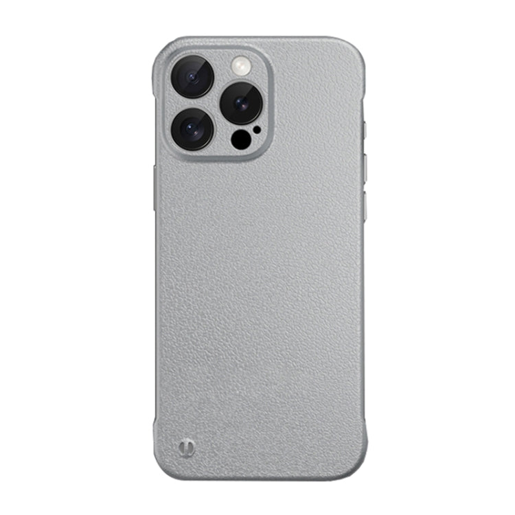 Frameless Litchi Texture PC Phone Case, For iPhone 15, For iPhone 14 Plus, For iPhone 14, For iPhone 14 Pro, For iPhone 14 Pro Max, For iPhone 13 Pro Max