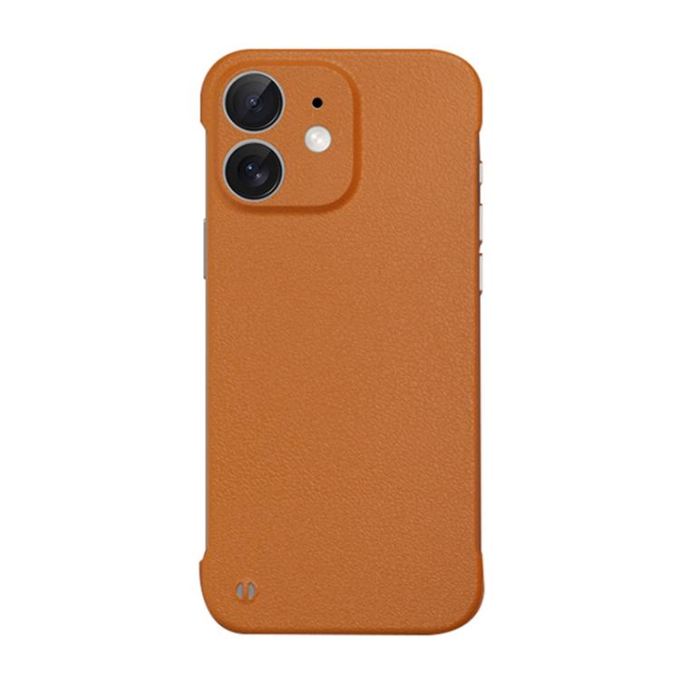 Frameless Litchi Texture PC Phone Case, For iPhone 11, For iPhone 11 Pro