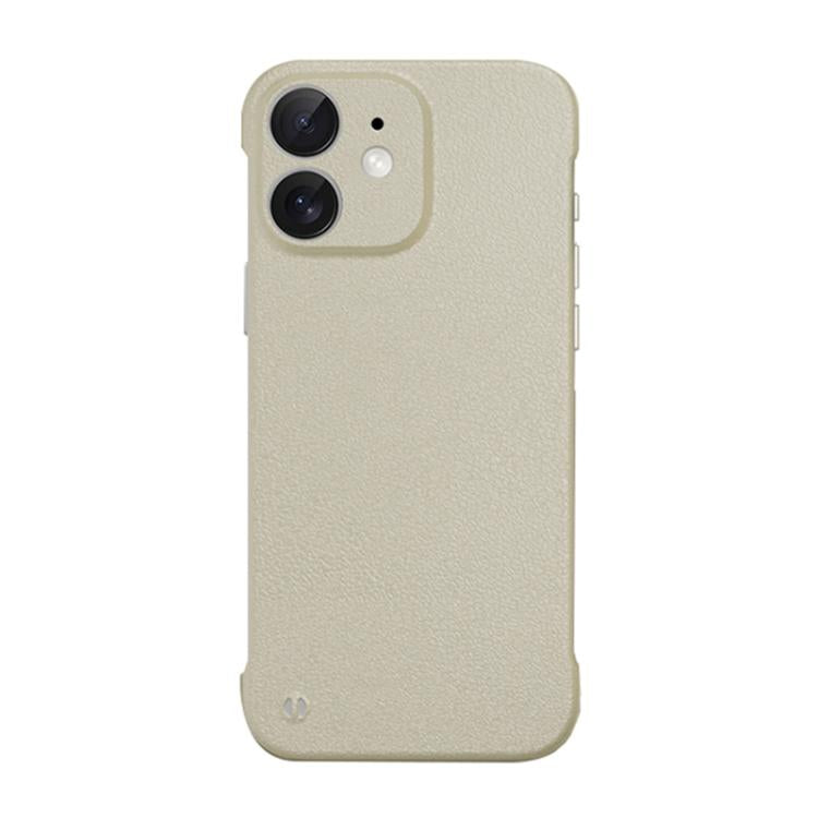 Frameless Litchi Texture PC Phone Case, For iPhone 11, For iPhone 11 Pro