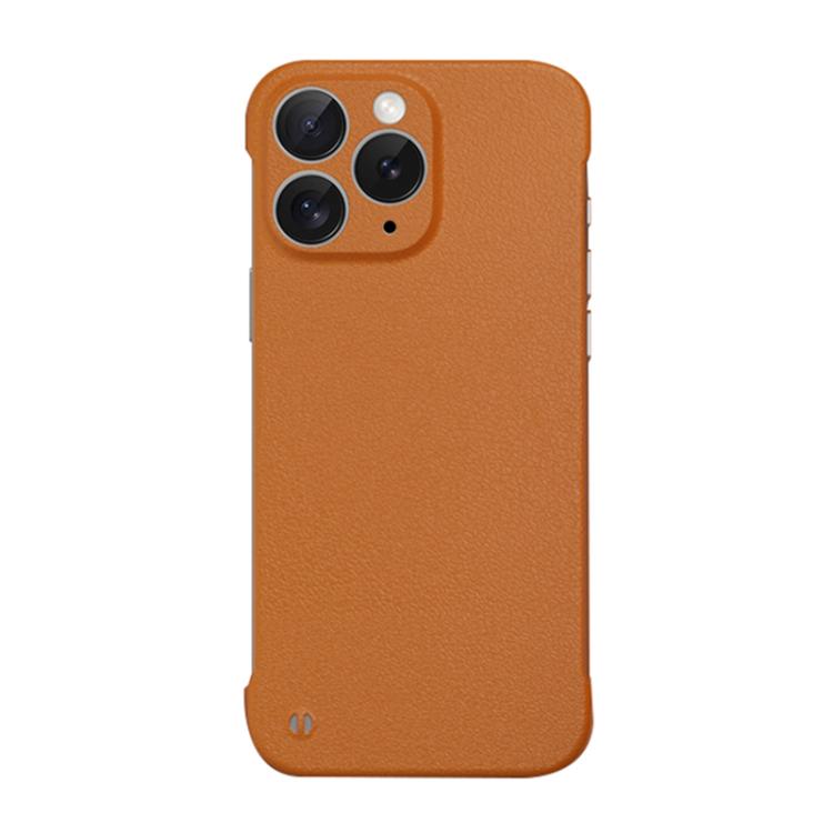Frameless Litchi Texture PC Phone Case, For iPhone 11, For iPhone 11 Pro