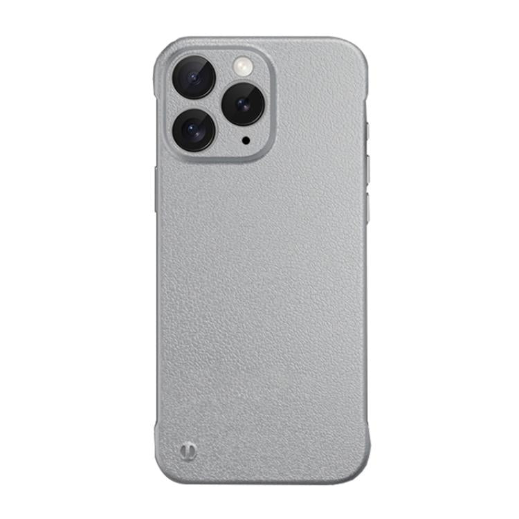 Frameless Litchi Texture PC Phone Case, For iPhone 11, For iPhone 11 Pro