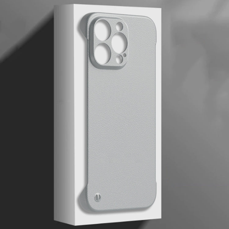 Frameless Litchi Texture PC Phone Case, For iPhone 11, For iPhone 11 Pro