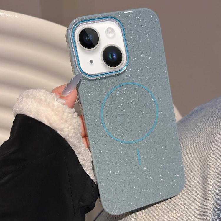 Glitter MagSafe Thin Circle TPU Phone Case, For iPhone 15 Pro Max, For iPhone 15 Pro, For iPhone 15