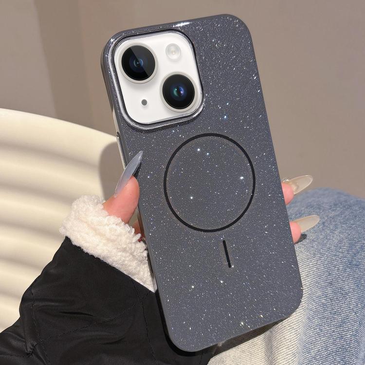 Glitter MagSafe Thin Circle TPU Phone Case, For iPhone 15 Pro Max, For iPhone 15 Pro, For iPhone 15