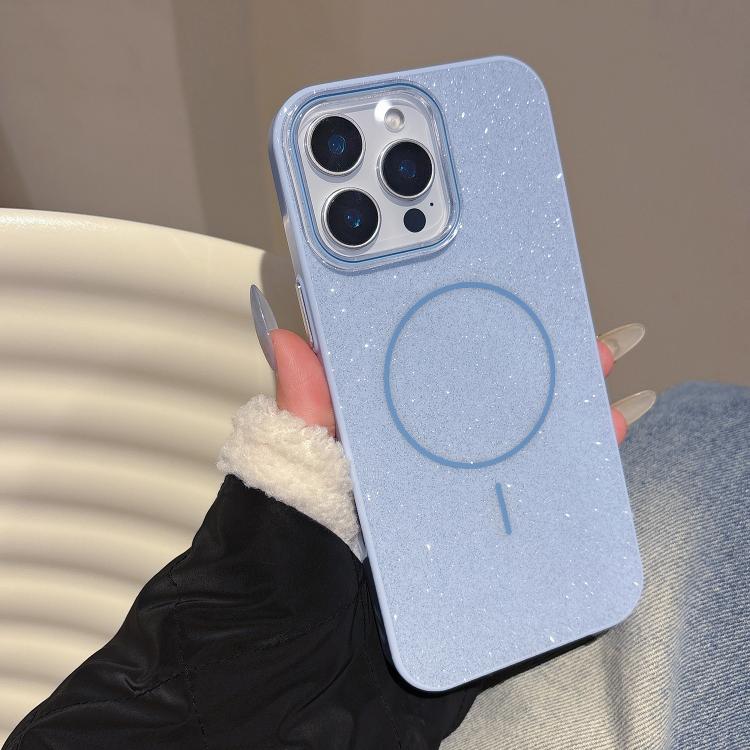 Glitter MagSafe Thin Circle TPU Phone Case, For iPhone 15 Pro Max, For iPhone 15 Pro, For iPhone 15