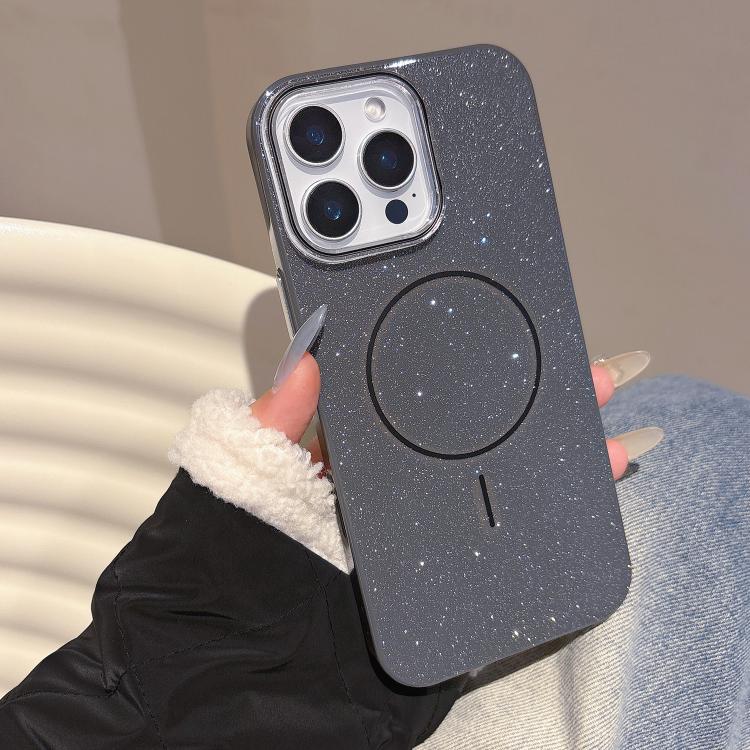 Glitter MagSafe Thin Circle TPU Phone Case, For iPhone 15 Pro Max, For iPhone 15 Pro, For iPhone 15
