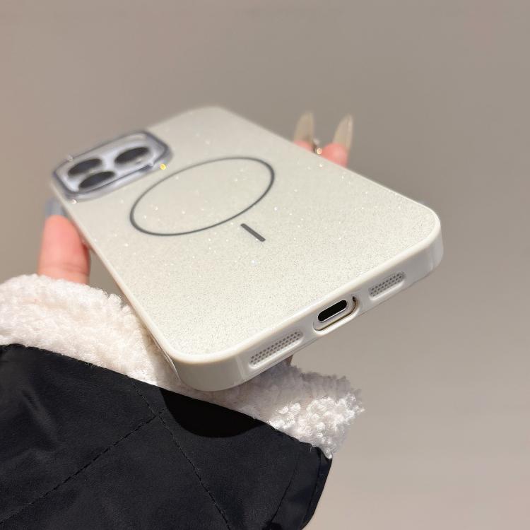 Glitter MagSafe Thin Circle TPU Phone Case, For iPhone 15 Pro Max, For iPhone 15 Pro, For iPhone 15