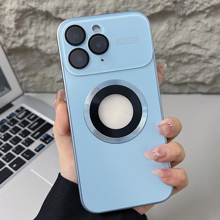 Plating Large Window MagSafe Phone Case, For iPhone 11 Pro