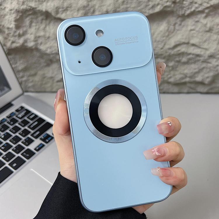Plating Large Window MagSafe Phone Case, For iPhone 15 Pro Max, For iPhone 15 Pro, For iPhone 15 Plus, For iPhone 15