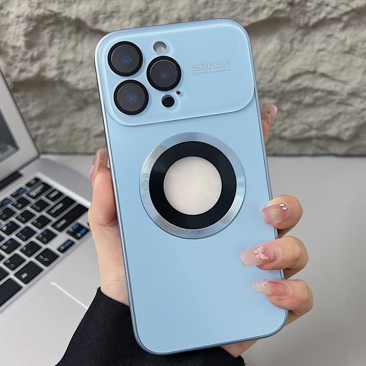 Plating Large Window MagSafe Phone Case, For iPhone 15 Pro Max, For iPhone 15 Pro, For iPhone 15 Plus, For iPhone 15