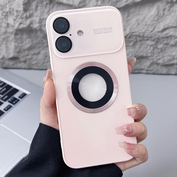 Plating Large Window MagSafe Phone Case, For iPhone 16 Pro Max, For iPhone 16 Pro, For iPhone 16 Plus, For iPhone 16