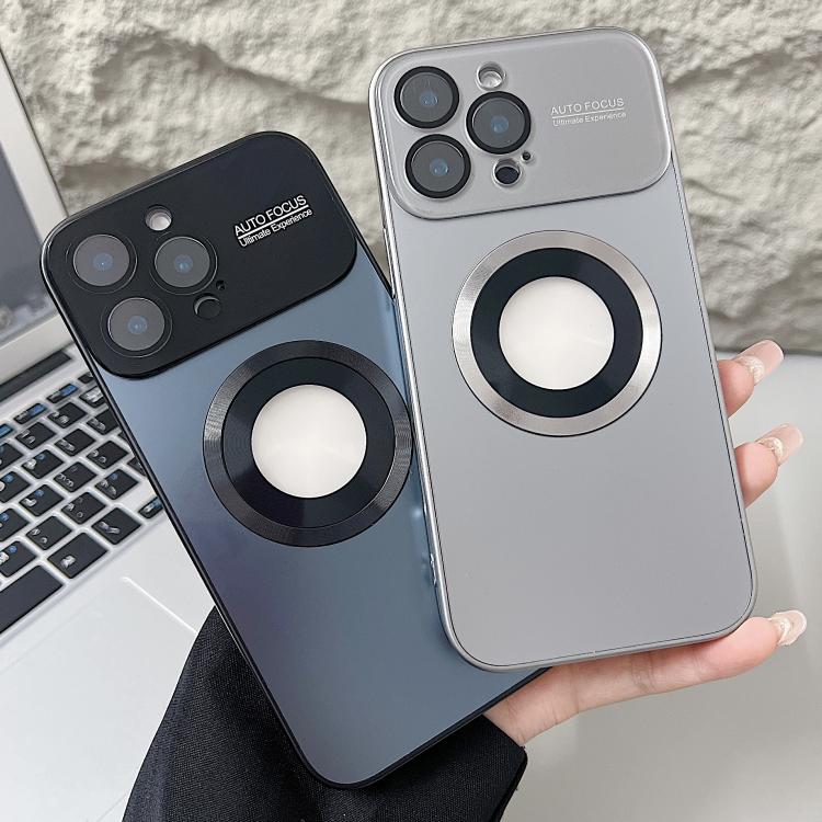 Plating Large Window MagSafe Phone Case, For iPhone 11 Pro