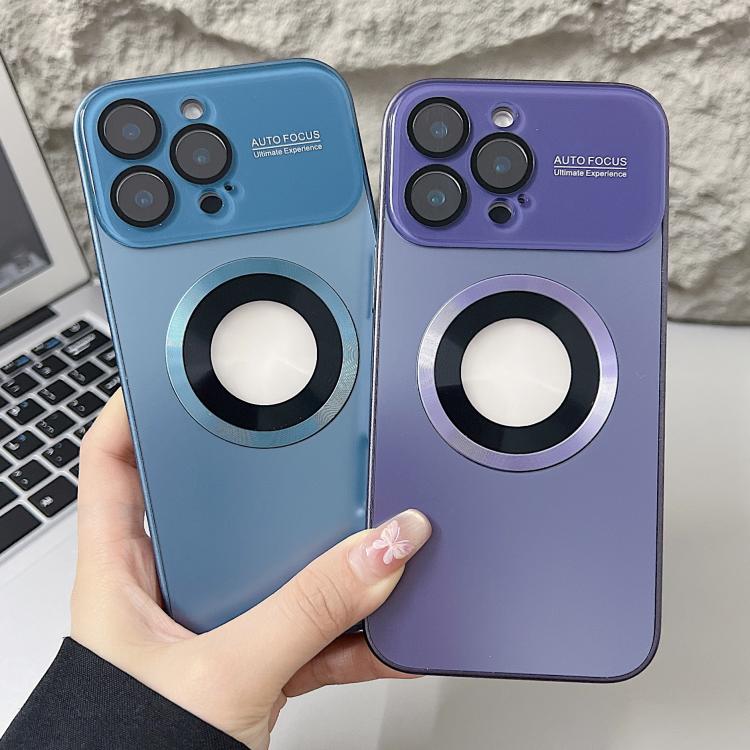 Plating Large Window MagSafe Phone Case, For iPhone 11 Pro