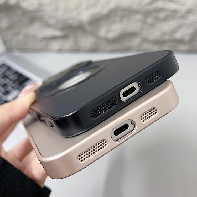 Plating Large Window MagSafe Phone Case, For iPhone 11 Pro
