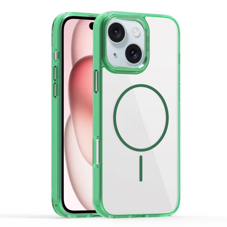 Star Shield Thin Circle MagSafe Phone Case, For iPhone 15 Pro, For iPhone 15 Plus, For iPhone 15