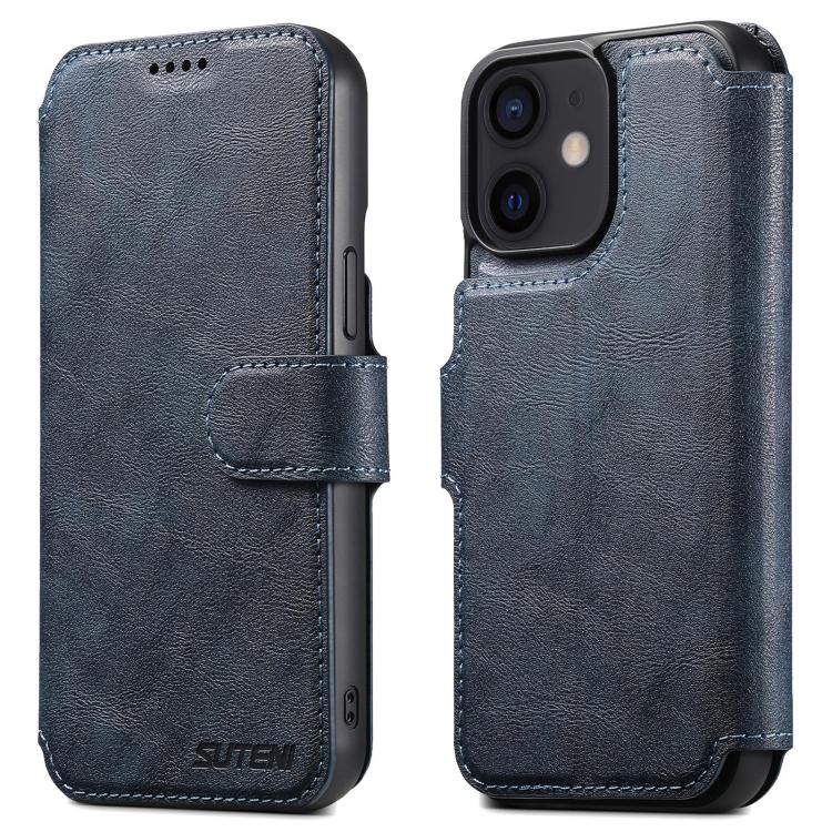 Suteni Q05 2-in-1 Multi-function Detachable Wallet MagSafe Phone Case, For iPhone 14 Pro, For iPhone 14 Pro Max, For iPhone 13 Pro Max, For iPhone 13 Pro, For iPhone 13, For iPhone 12, For iPhone 12 Pro Max, For iPhone 12 Pro