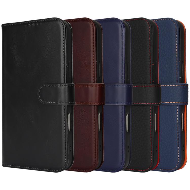 Genuine Leather Card Wallet MagSafe Phone Case, For iPhone 15 Pro Max, For iPhone 15 Pro, For iPhone 15 Plus / 14 Plus, For iPhone 15