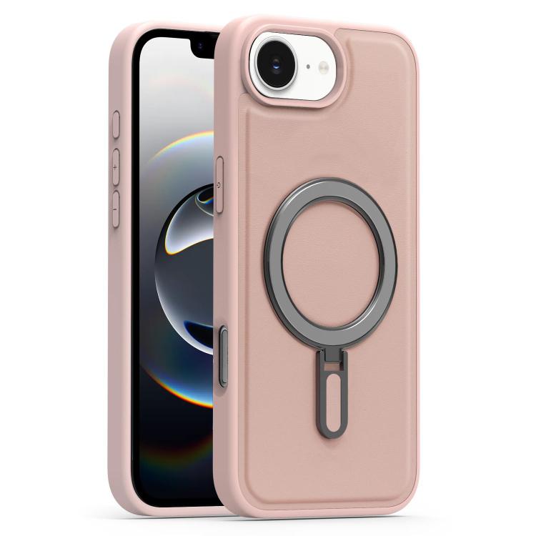 Silver Shield MagSafe Holder Shockproof Phone Case, For iPhone 16e, For iPhone 16 Pro Max, For iPhone 16 Pro