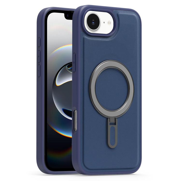 Silver Shield MagSafe Holder Shockproof Phone Case, For iPhone 16e, For iPhone 16 Pro Max, For iPhone 16 Pro