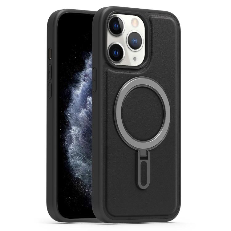 Silver Shield MagSafe Holder Shockproof Phone Case, For iPhone 12 Pro, For iPhone 11 Pro Max, For iPhone 11