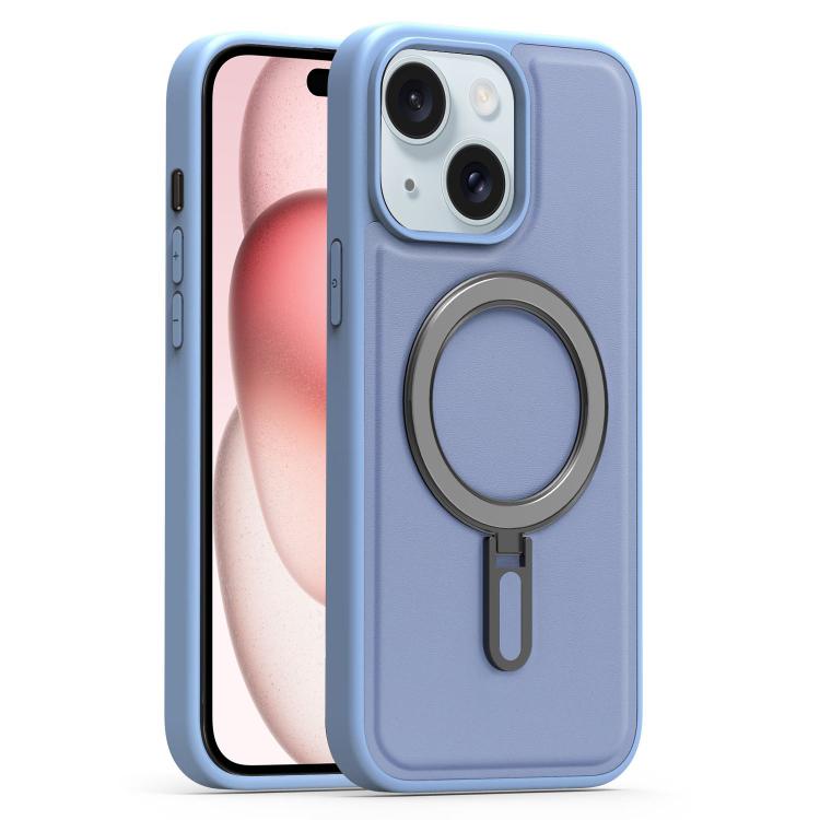 Silver Shield MagSafe Holder Shockproof Phone Case, For iPhone 15 Pro, For iPhone 15 Plus, For iPhone 15