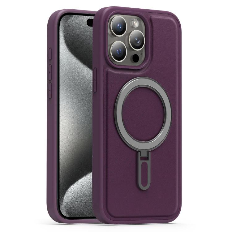 Silver Shield MagSafe Holder Shockproof Phone Case, For iPhone 15 Pro, For iPhone 15 Plus, For iPhone 15